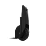 96mm Black, Center Mount with Housing, Plastic