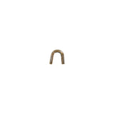 #10 Antique Brass, YKK Top Stop, Zinc Alloy-PK10
