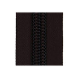 #10 Brown, YKK Coil Chain Zipper Tape, Nylon