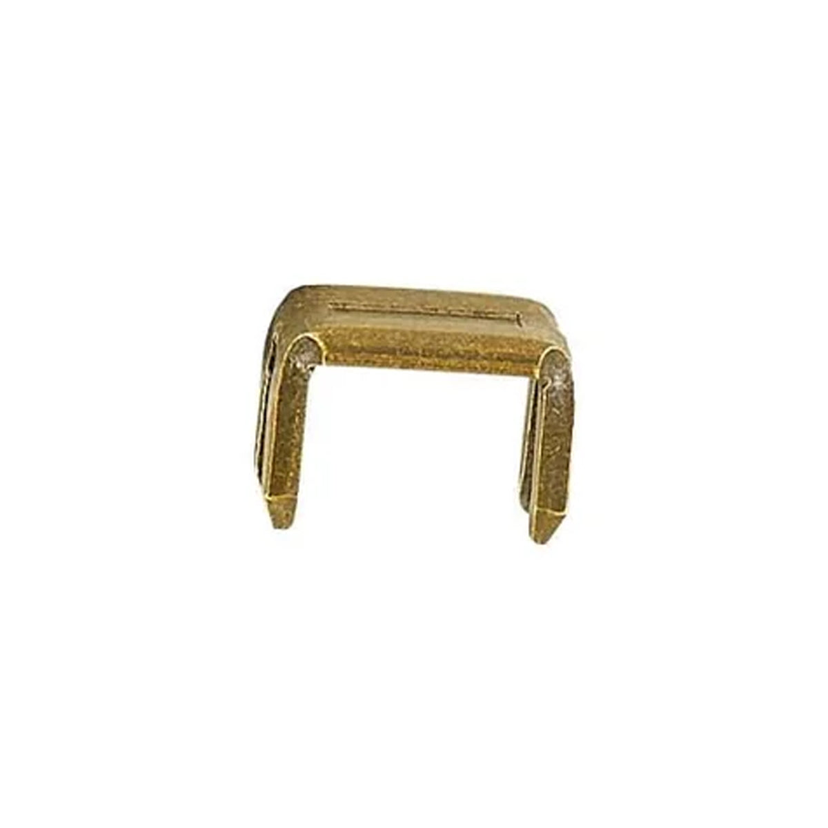 #5 Antique Brass, YKK 4-Prong Bottom Stop, Zinc Alloy-PK10