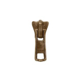 #5 Antique Brass, YKK Vislon Auto Lock Zipper Slider, Vislon