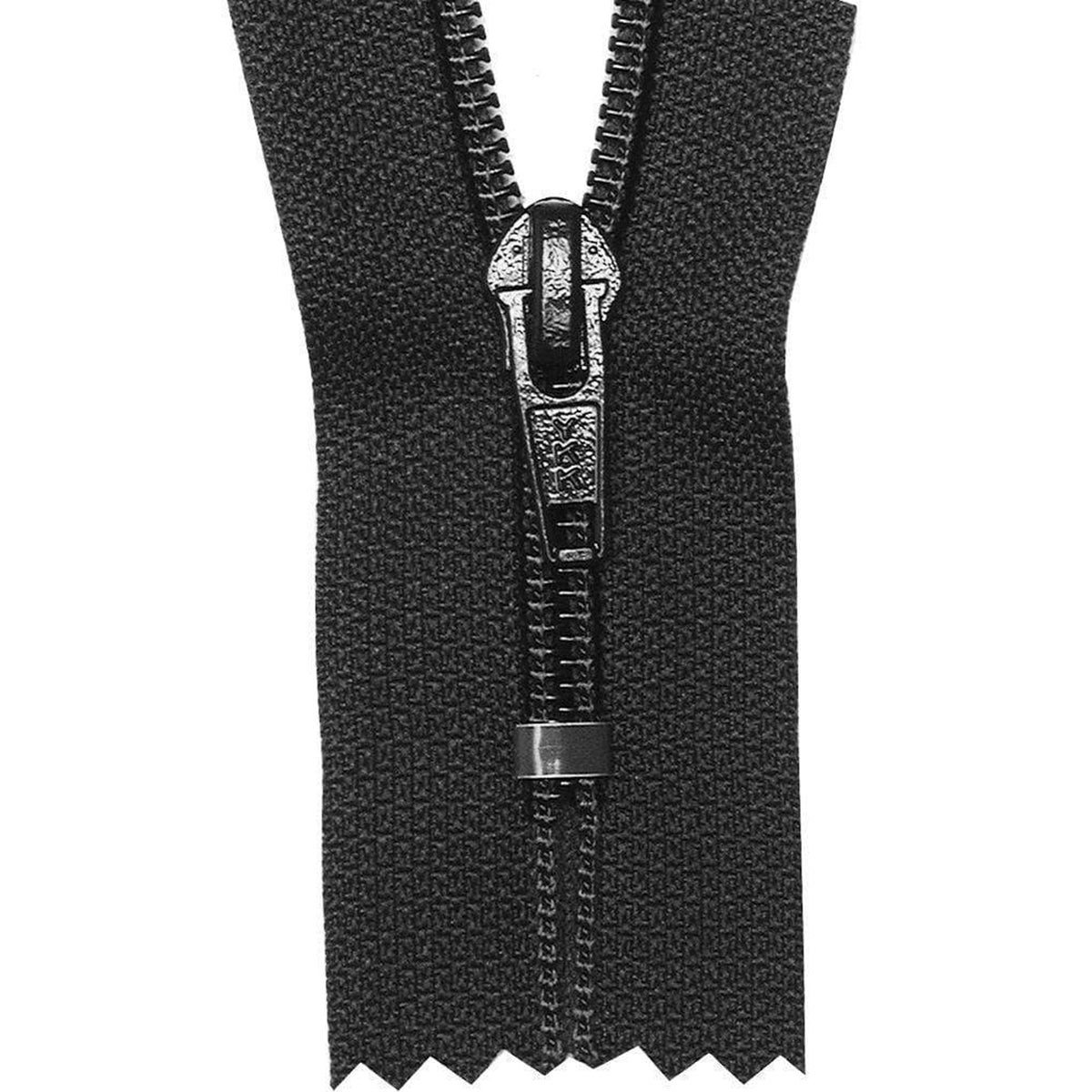 #5 Coil, Black, 20" YKK Closed End Boot Zipper, Nylon