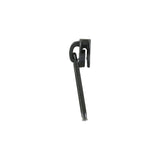 #5 Black, Coil, Dunlap Long Tab Semi-Swivel Zipper Slider, Zinc Alloy
