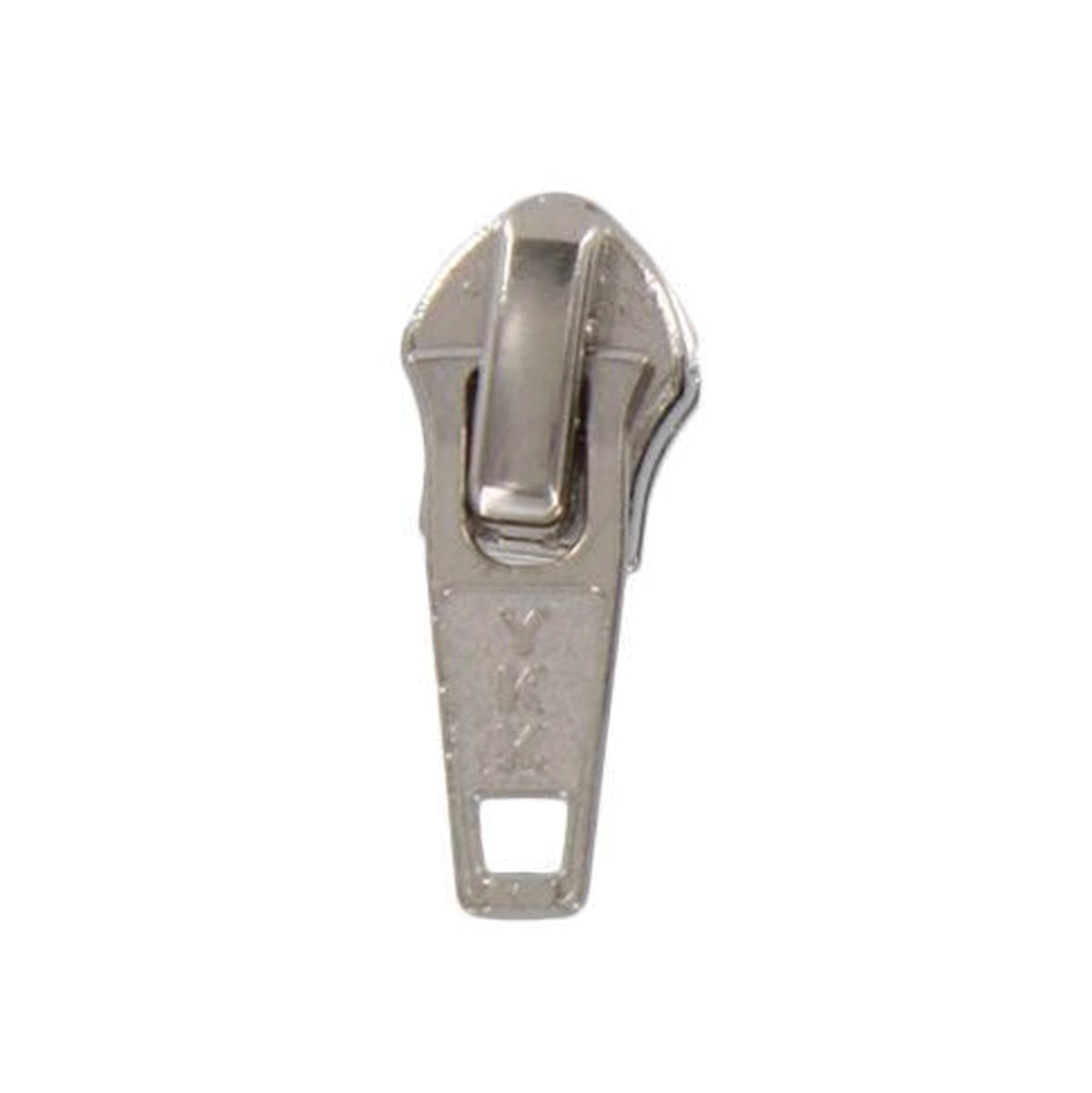 #5 Nickel, Coil, YKK Short Tab Auto Lock Zipper Slider, Zinc Alloy