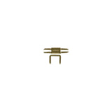 #7 Antique Brass, YKK 4-Prong Bottom Stop, Zinc Alloy-PK10