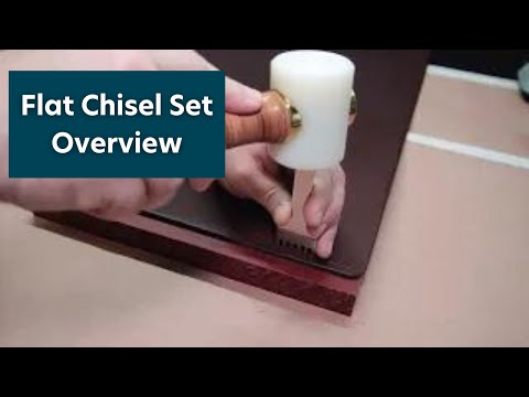 1/8” Flat Chisel Set (4pc)