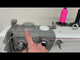 Adler 969 Pure Leather Sewing Machine, Complete with Stand and Servo Motor Video