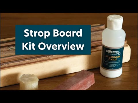 Weaver Strop Board Kit