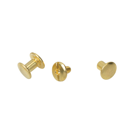 10-Pack of #D5038 Chicago Screws, Plain, 1/4"
