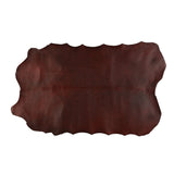 CHAHINLEATHER® Alum Tanned Burgundy Latigo Double Back, 5/7 oz.
