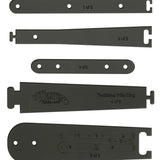 Custom Leather Rifle Sling Template