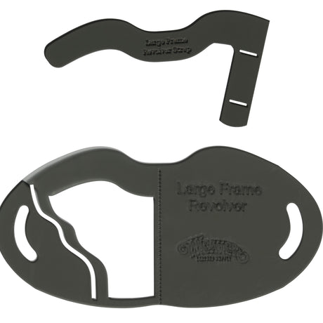 Large Frame Revolver Holster Template