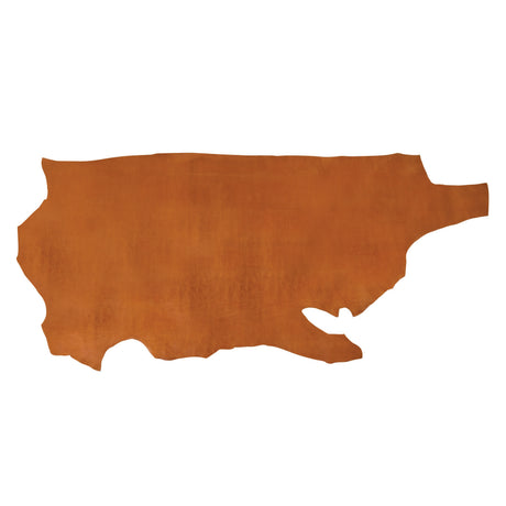 Sample, Hermann Oak® Old World Russet Harness Leather