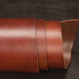 Sample, Hermann Oak® English Bridle Leather, 10 to 12 oz.