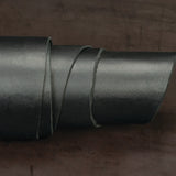 Black Veg Tanned Strap Leather, 7/8 oz.