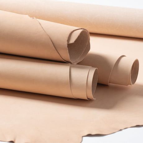 CHAHINLEATHER® Veg Tanned Natural Strap Leather, Sides