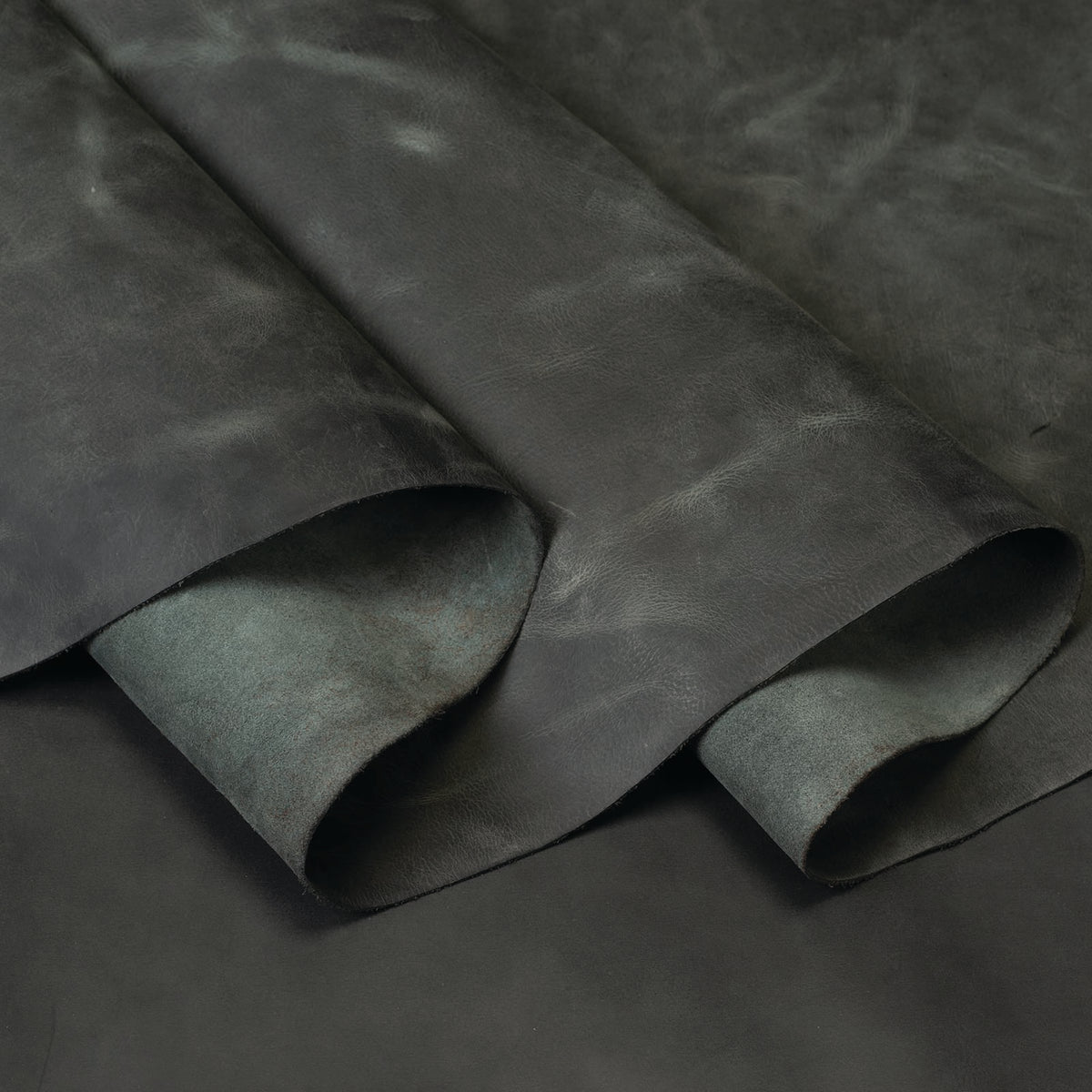 Water Buffalo Leather, Crazy Horse, Side