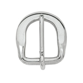 Beveled Buckle Stainless Steel, 1"