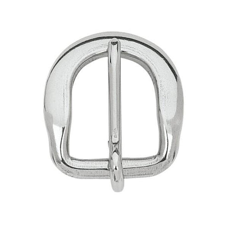 Beveled Buckle Stainless Steel, 1"