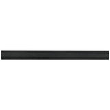 Duroflex 2-Grooved Black, 1-1/4"