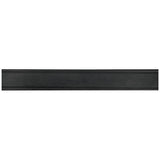 Duroflex Plus 2-Grooved Black, 1-1/8"