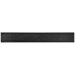Duroflex Plus 2-Grooved Black, 1-1/8"