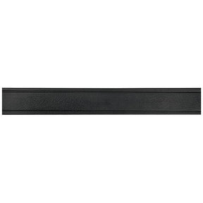 Duroflex Plus 2-Grooved Black, 1-1/4"