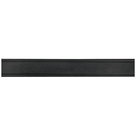 Duroflex Plus 2-Grooved Black, 1-1/4"