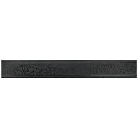 Duroflex Plus 2-Grooved Black, 2-1/2"