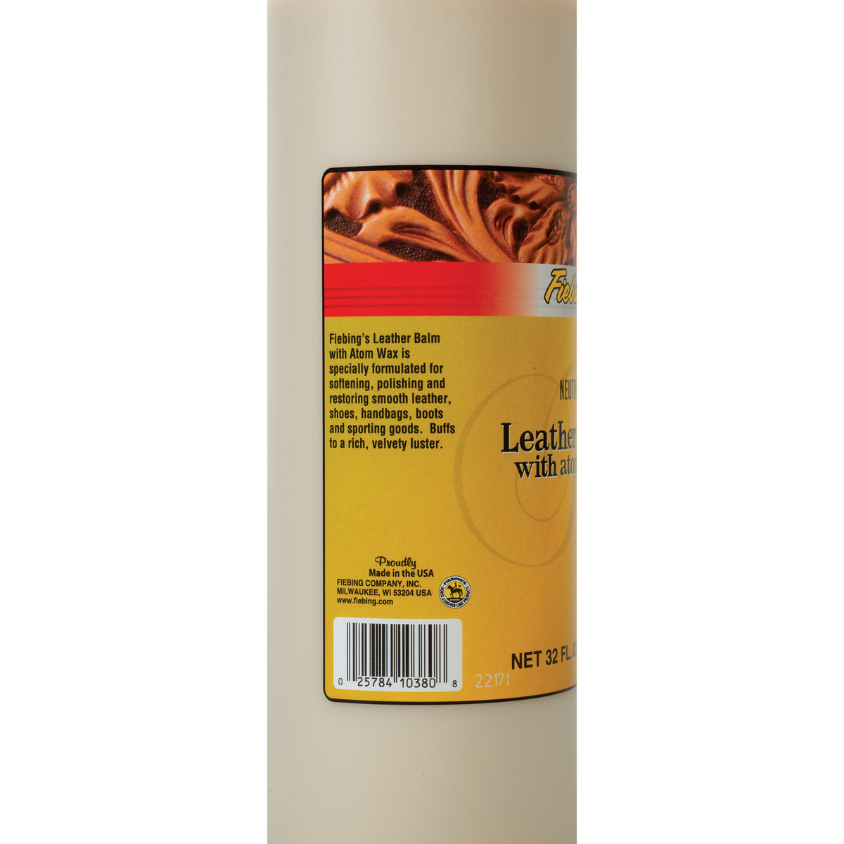 Fiebing's Leather Balm with Atom Wax, Neutral