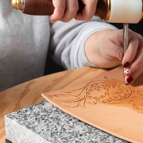 Granite Tooling Slab for Leather Tooling & Carving