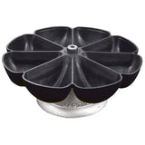 8-Pocket Tray with Swivel Base