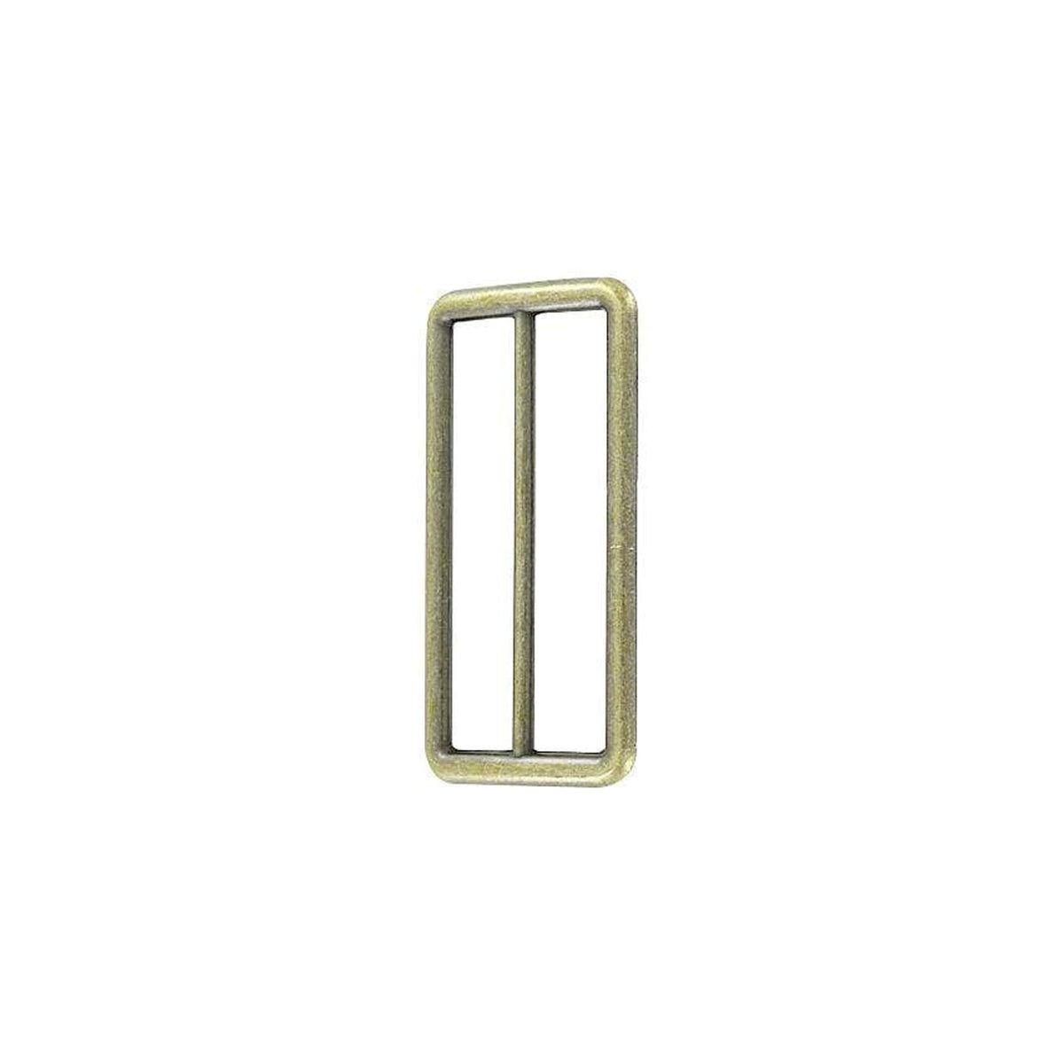 2" Antique Brass, Cast Concave Slide Ring, Zinc Alloy