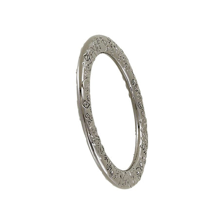 1 1/2" Gunmetal, Cast Flat Round Ring, Zinc Alloy