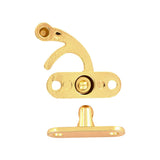 1 1/4" Gold, Swing Lock Clasp, Zinc Alloy