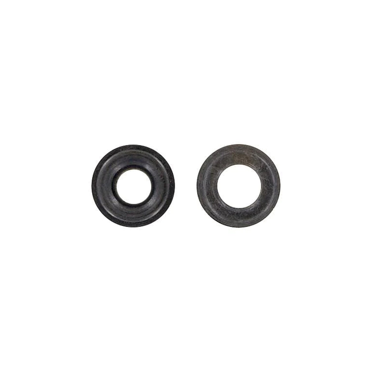 #1 Grommet With Washer Solid Brass Black - 12pk