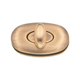 1 1/4" Antique Brass, Turn Lock, Zinc Alloy