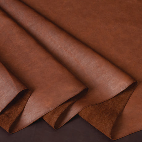 Sample, Hermann Oak® Heritage 1881 Top Grain Leather, 4 to 5 oz.
