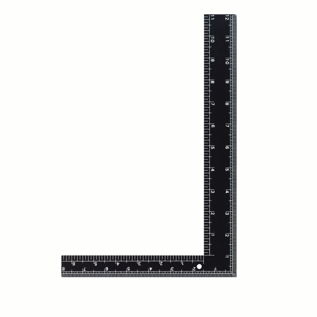 12" x 8" Steel Square with Non-Slip Tape