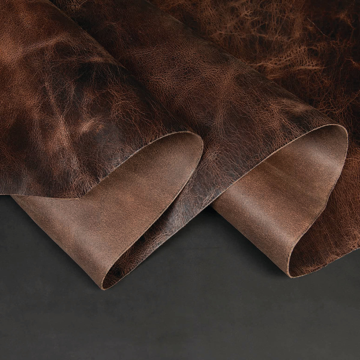 Water Buffalo Leather Single Bends