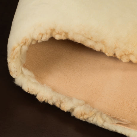 Veg Tanned Saddle Shearling, Natural