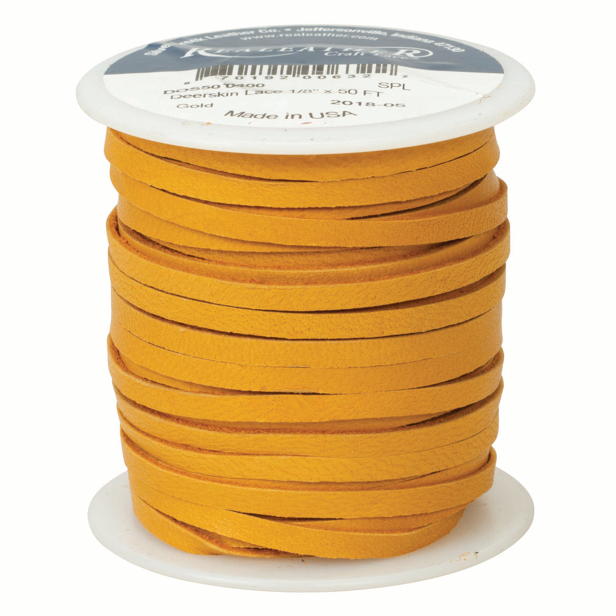Deerskin Lace, 1/8" x 50'
