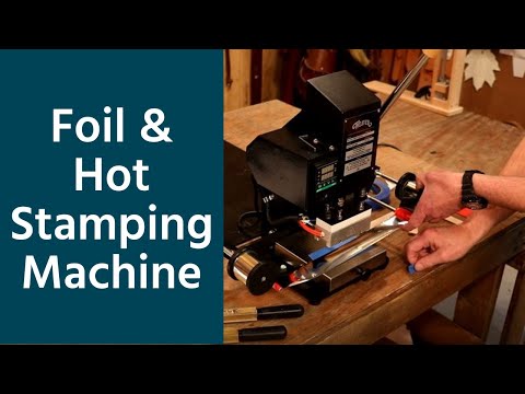 Foil and Hot Stamping Machine