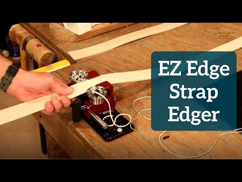 Master Tool EZ Edge Strap Beveler, video
