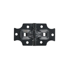 Ohio Travel Bag 1 1/2" Black, Stop Hinge Plate, Steel, #D-61-BLK D-61-BLK