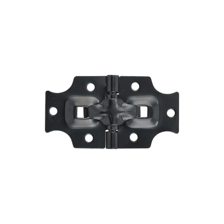 Ohio Travel Bag 1 1/2" Black, Stop Hinge Plate, Steel, #D-61-BLK D-61-BLK