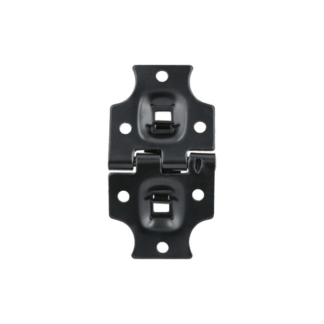 Ohio Travel Bag 1 1/2" Black, Stop Hinge Plate, Steel, #D-61-BLK D-61-BLK