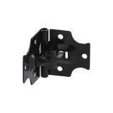 Ohio Travel Bag 1 1/2" Black, Stop Hinge Plate, Steel, #D-61-BLK D-61-BLK
