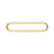 Ohio Travel Bag 1-1/2" Brass, Split Oval Ring, Solid Brass, #P-3246-1-1-2 P-3246-1-1-2