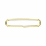 Ohio Travel Bag 1-1/2" Brass, Split Oval Ring, Solid Brass, #P-3246-1-1-2 P-3246-1-1-2